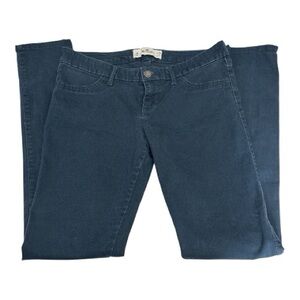 Hollister Women's Dark Blue Skinny Stretch Jeans Size 29